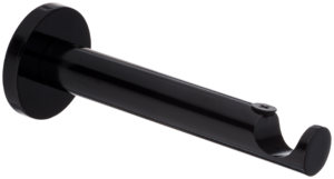 Wspornik Prosty 19mm Pojedynczy Czarny