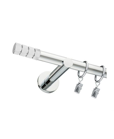 Karnisz Chrom Pojedynczy Fi 19mm Craft