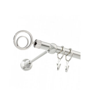 Karnisz Stal Pojedynczy Fi 19mm Circulo