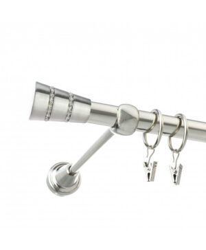 Karnisz Stal Pojedynczy Fi 19mm Diamante Barrel