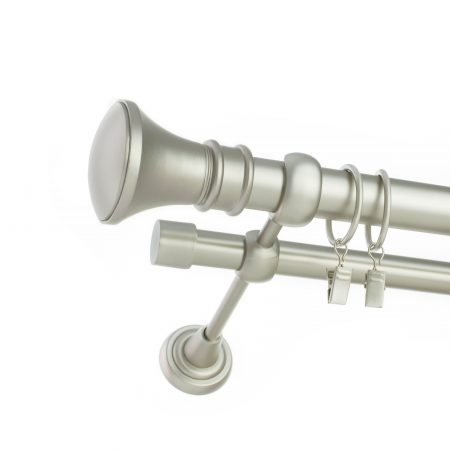 Karnisz Satyna Podwójny Fi 25+19mm Cono