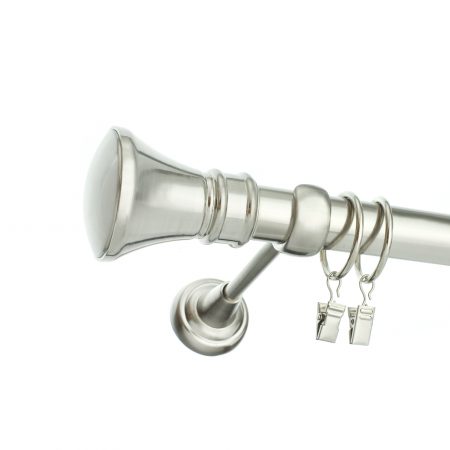 Karnisz Stal Pojedynczy Fi 25mm Cono